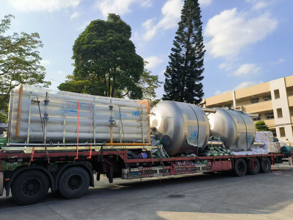 【60噸純水設(shè)備】杰邦水處理又一新設(shè)備順利出貨！